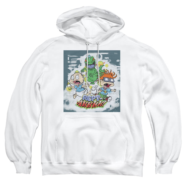 Rugrats - Tommy And Chucky Rept Ahhhhh! Adult Pullover Hoodie