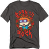 Rugrats - Chucky Was Born To Rock Adult Regular Fit Short Sleeve