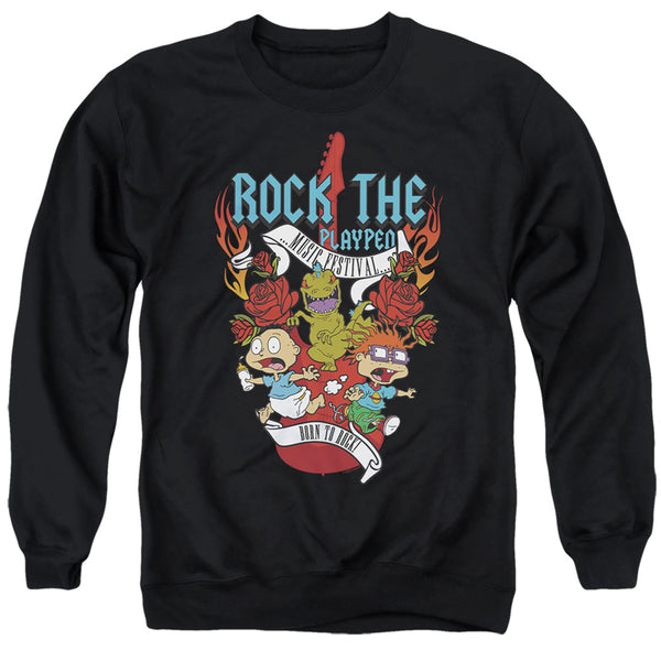 Rugrats - Rock The Playpen Music Festival Adult Crewneck Sweatshirt
