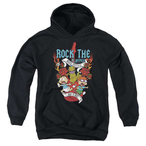 Rugrats - Rock The Playpen Music Festival Youth Hooded Sweatshirt