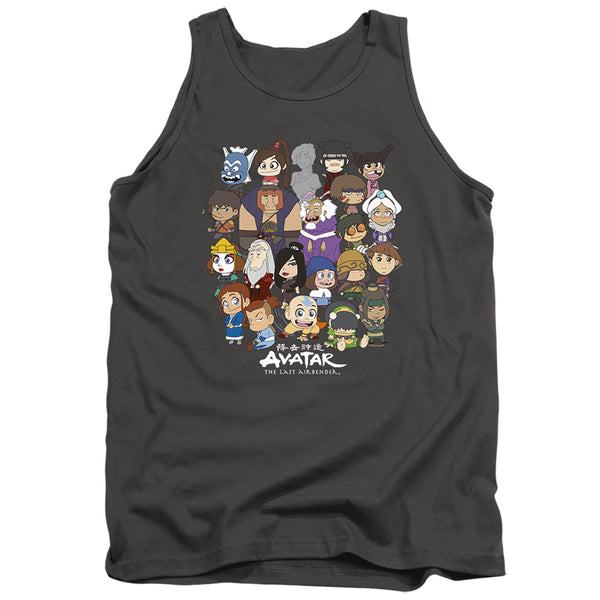 Avatar The Last Airbender - Chibi Group Adult Tank Top