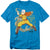 Avatar The Last Airbender - Aang Wind Blast Adult Regular Fit Short Sleeve