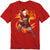 Avatar The Last Airbender - Zuko Flame Burst Adult Regular Fit Short Sleeve