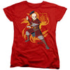 Avatar The Last Airbender - Zuko Flame Burst Women's Short Sleeve