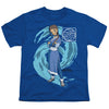 Avatar The Last Airbender - Katara Water Wave Youth Short Sleeve