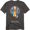Avatar The Last Airbender - Team Avatar Adult Regular Fit Short Sleeve