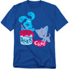 Blue’s Clues (Classic) - Paint It! Adult Regular Fit Short Sleeve