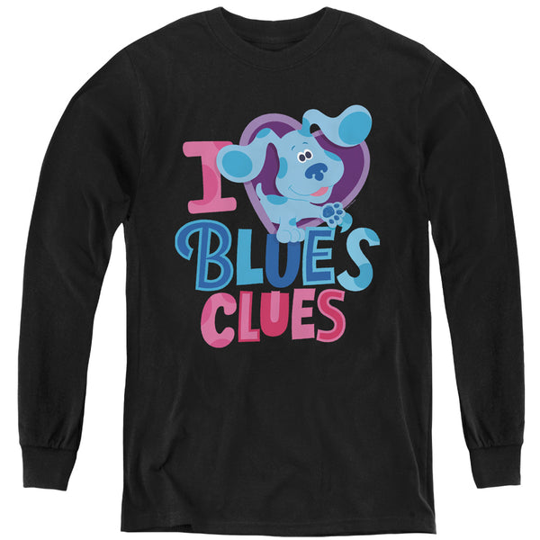 Blues Clues & You - I Heart Blue L - S Youth