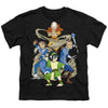 Avatar The Last Airbender - Team Avatar Elements Youth Short Sleeve