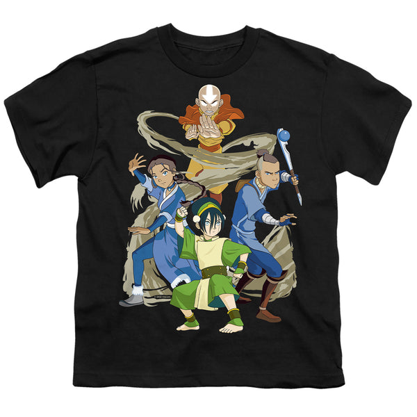 Avatar The Last Airbender - Team Avatar Elements Youth Short Sleeve