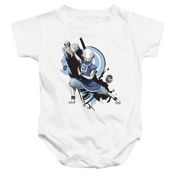 Avatar The Last Airbender - Energybending Aang Infant Snapsuit