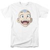 Avatar The Last Airbender - Big Aang Face Adult Regular Fit Short Sleeve