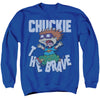 Rugrats - Chuckie The Brave Adult Crewneck Sweatshirt