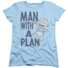 Rugrats - Man With A Plan Women's Short Sleeve