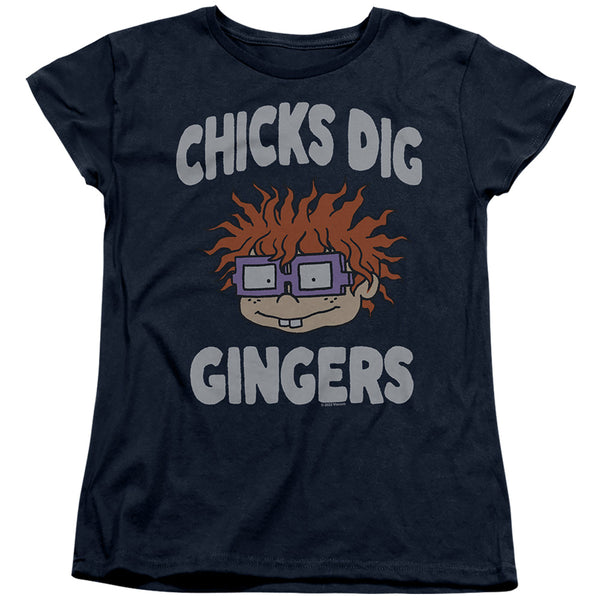 Rugrats - Chicks Dig Gingers Women's Short Sleeve