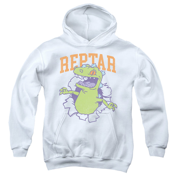 Rugrats - Reptar Shirt Rip Youth Hooded Sweatshirt