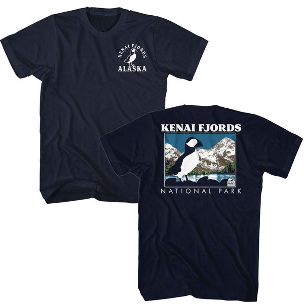 Kenai Fjords Puffin - National Parks T-Shirt