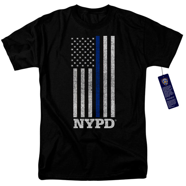 New York City - Thin Blue Line Adult Regular Fit Short Sleeve