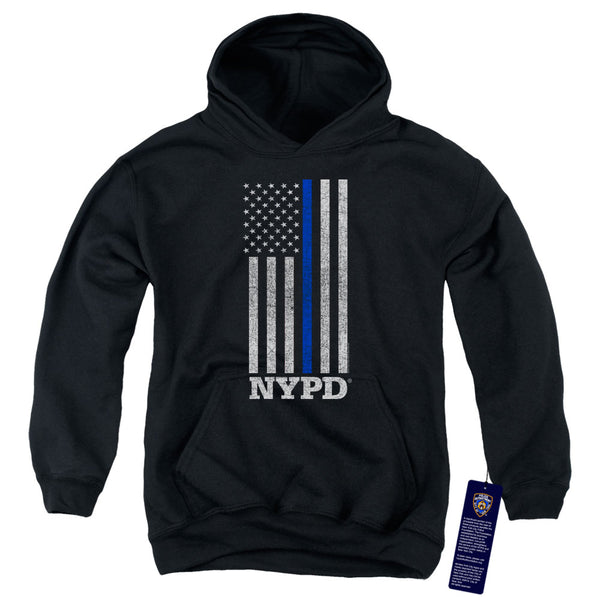 New York City - Thin Blue Line Youth Hooded Sweatshirt