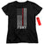 New York City - Thin Red Line Women's Short Sleeve
