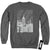New York City - Manhattan Monochrome Adult Crewneck Sweatshirt