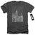 New York City - Manhattan Monochrome Adult Regular Fit Heather Short Sleeve