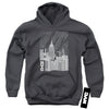 New York City - Manhattan Monochrome Youth Hooded Sweatshirt