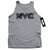 New York City - Nyc Map Fill Adult Tank Top