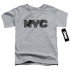 New York City - Nyc Map Fill Toddler Short Sleeve