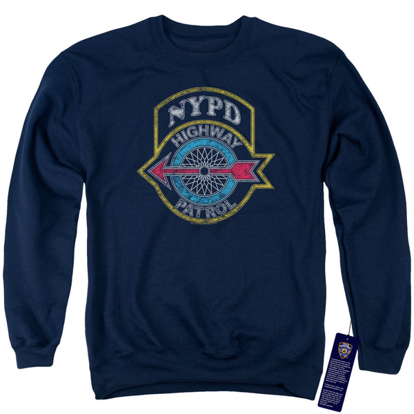 New York City - Highway Patrol Adult Crewneck Sweatshirt