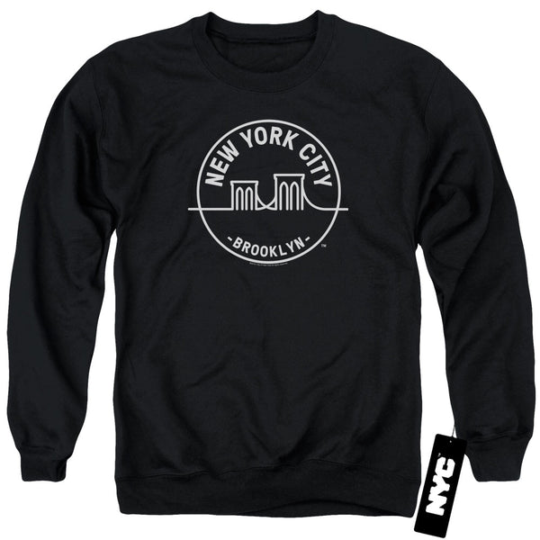 New York City - See Nyc Brooklyn Adult Crewneck Sweatshirt