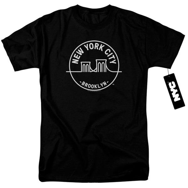 New York City - See Nyc Brooklyn Adult Regular Fit Short Sleeve