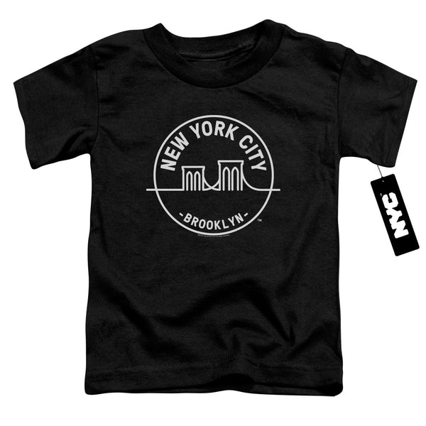 New York City - See Nyc Brooklyn Toddler Short Sleeve
