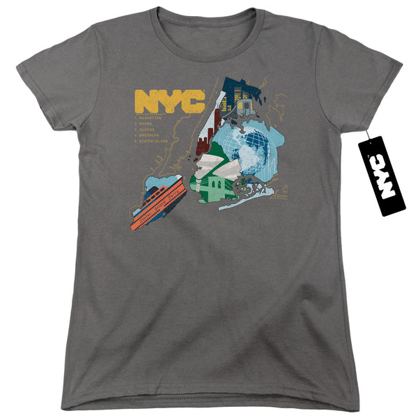 New York City - Five Boroughs Women's Short Sleeve