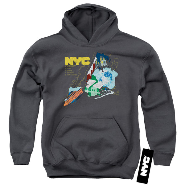 New York City - Five Boroughs Youth Hooded Sweatshirt