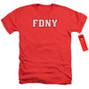 New York City - Fdny Adult Regular Fit Heather Short Sleeve