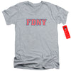 New York City - Fdny Adult Slim Fit V Neck Cotton