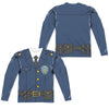 New York City - Police Uniform (Front - Back Print) L - S Adult Poly Crew