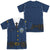 New York City - Police Uniform (Front - Back Print) Adult Regular Fit Short Sleeve 100% Poly