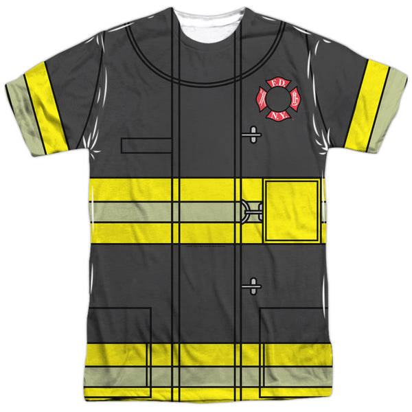 New York City - Firefighter Uniform Adult Regular Fit Short Sleeve 100% Poly