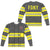 New York City - Firefighter Uniform (Front - Back Print) L - S Adult Poly Crew