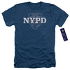 New York City - Nypd Adult Regular Fit Heather Short Sleeve