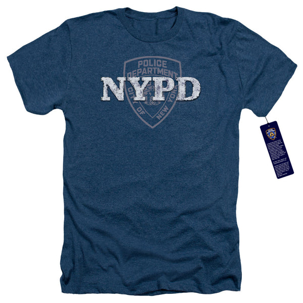 New York City - Nypd Adult Regular Fit Heather Short Sleeve