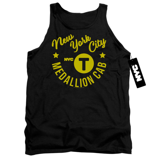 New York City - Nyc Hipster Taxi Tee Adult Tank Top