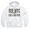 New York City - Nyc Like A Native Adult Pullover Hoodie