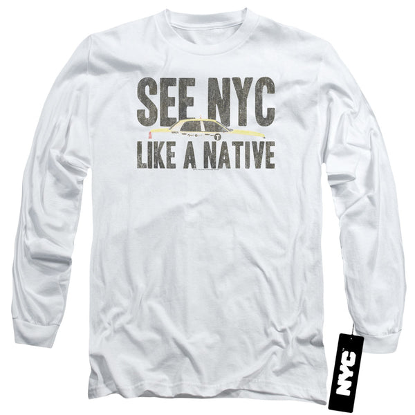 New York City - Nyc Like A Native Adult Long Sleeve
