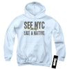 New York City - Nyc Like A Native Youth Hooded Sweatshirt