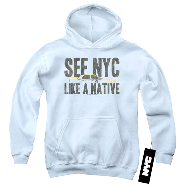 New York City - Nyc Like A Native Youth Hooded Sweatshirt