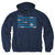 New York City - Waves Adult Pullover Hoodie
