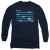 New York City - Waves Adult Long Sleeve